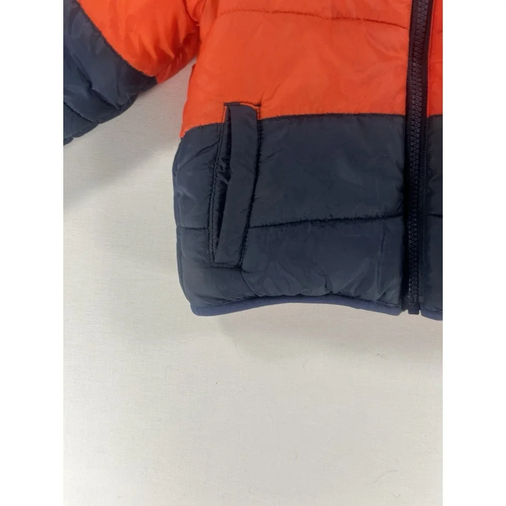 Falls Creek Kids Puffer Jacket 24M Toddler Boys Hooded Winter Coat